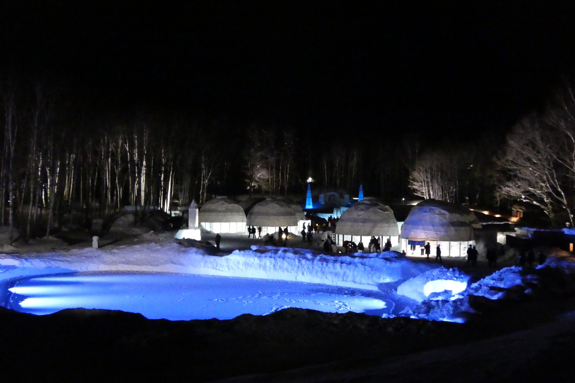 星野リゾート トマムの冬の名所「アイスヴィレッジ」