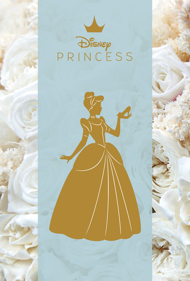 ディズニープリンセスのプリザーブドフラワーが日比谷花壇から。春の