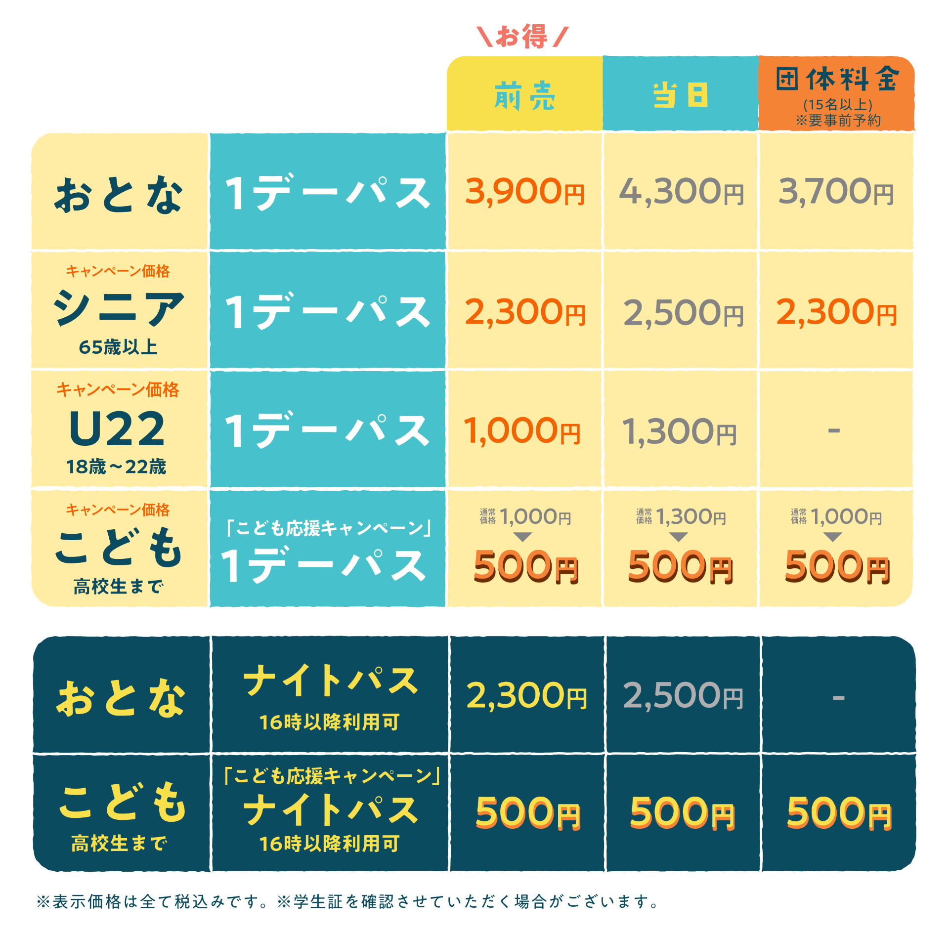 ムーミンバレーパークの夜をお得に楽しめる土日祝限定「ナイトパス」