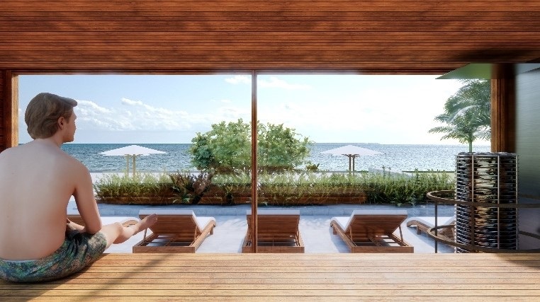 「SAUNA BLOCK（サウナブロック）」内装