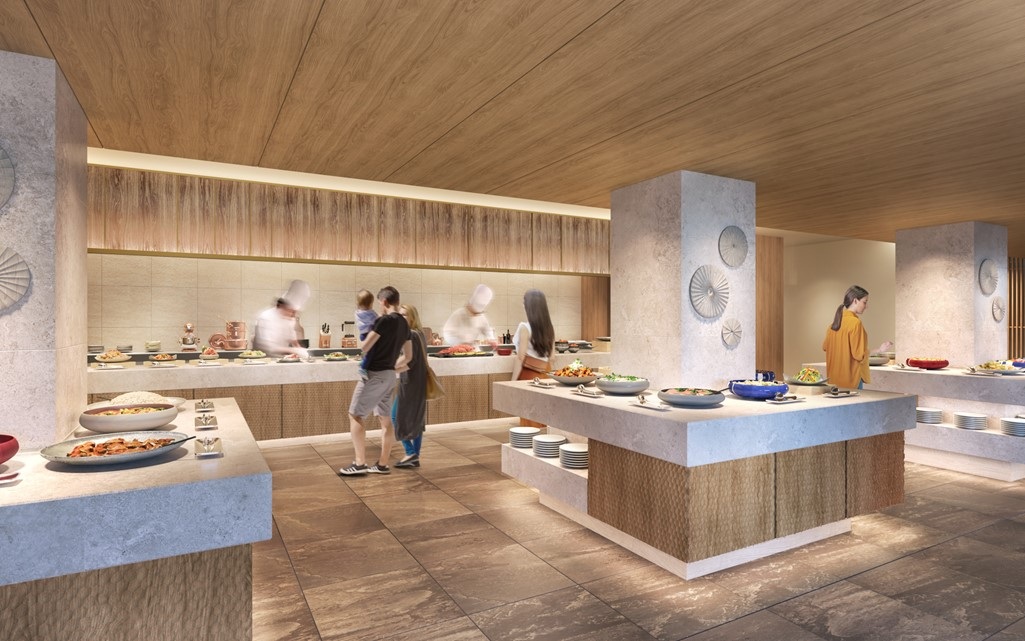 「The Buffet（ザ・ビュッフェ）」ライブキッチン