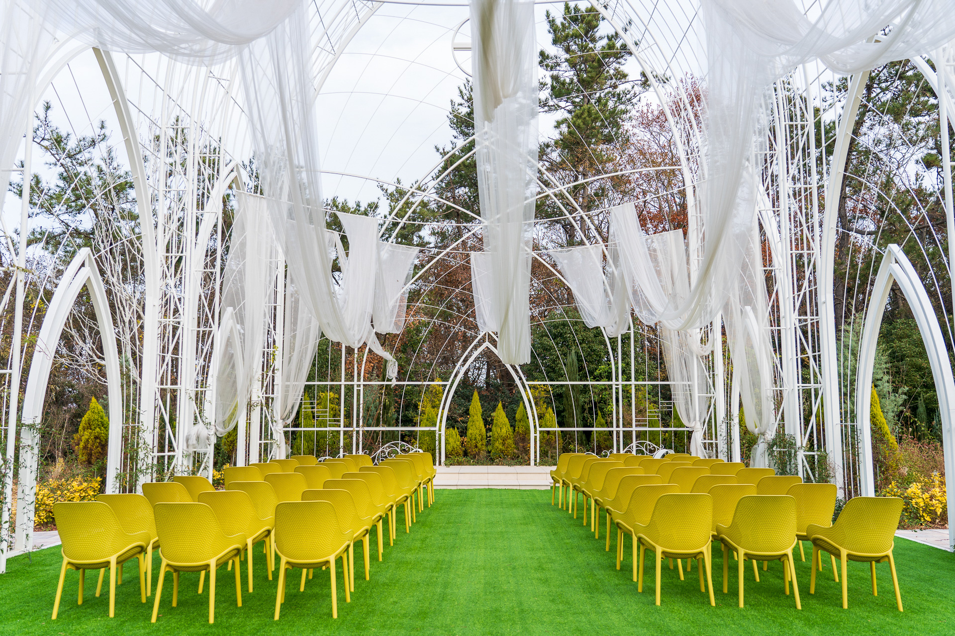 誓約の庭園と名のついたチャペルも