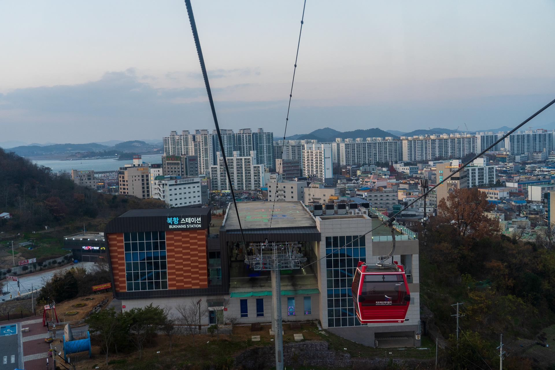 港町・木浦。高層マンションがニョキニョキ