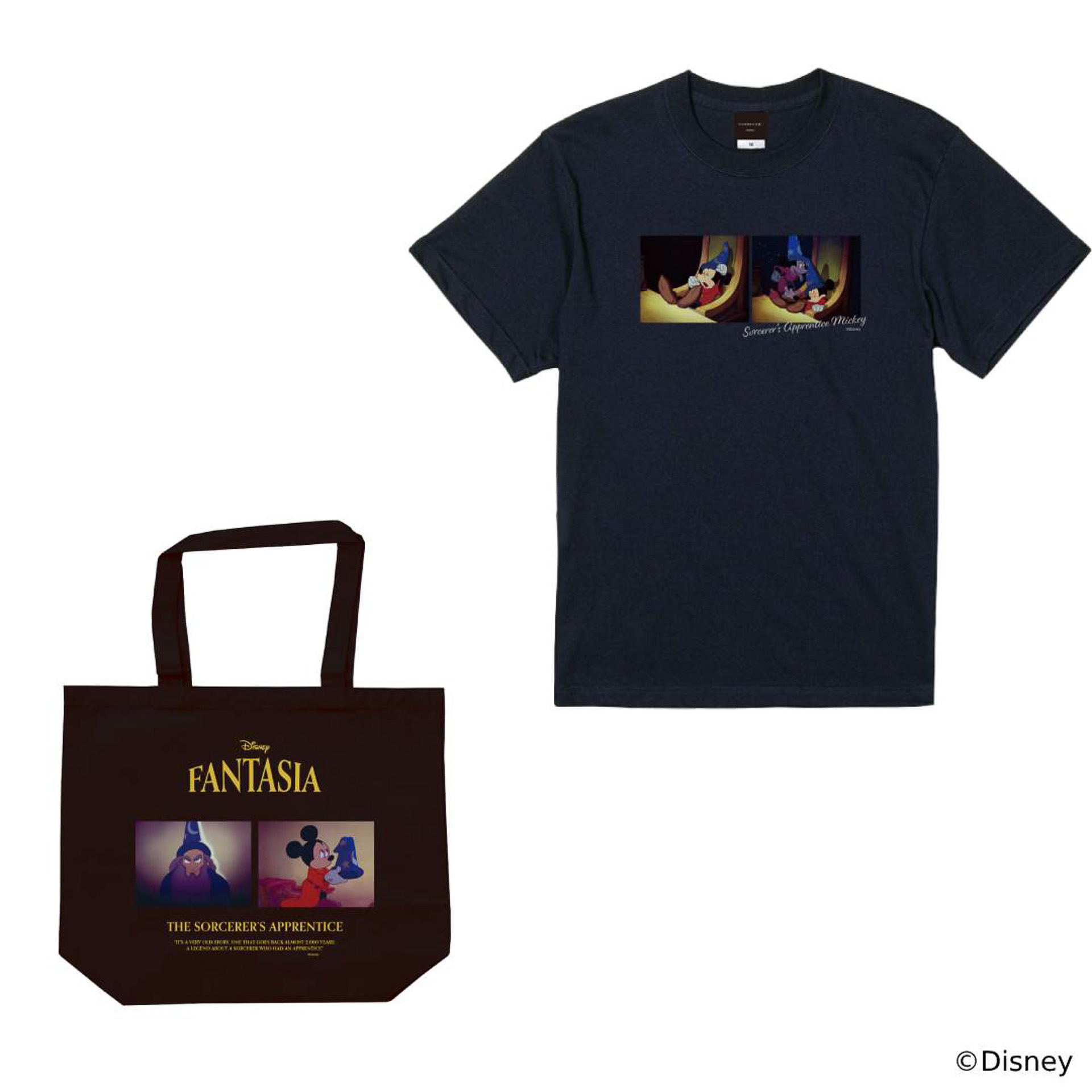 ファンタジア/魔法使いの弟子 Tシャツ（4801円）ほか