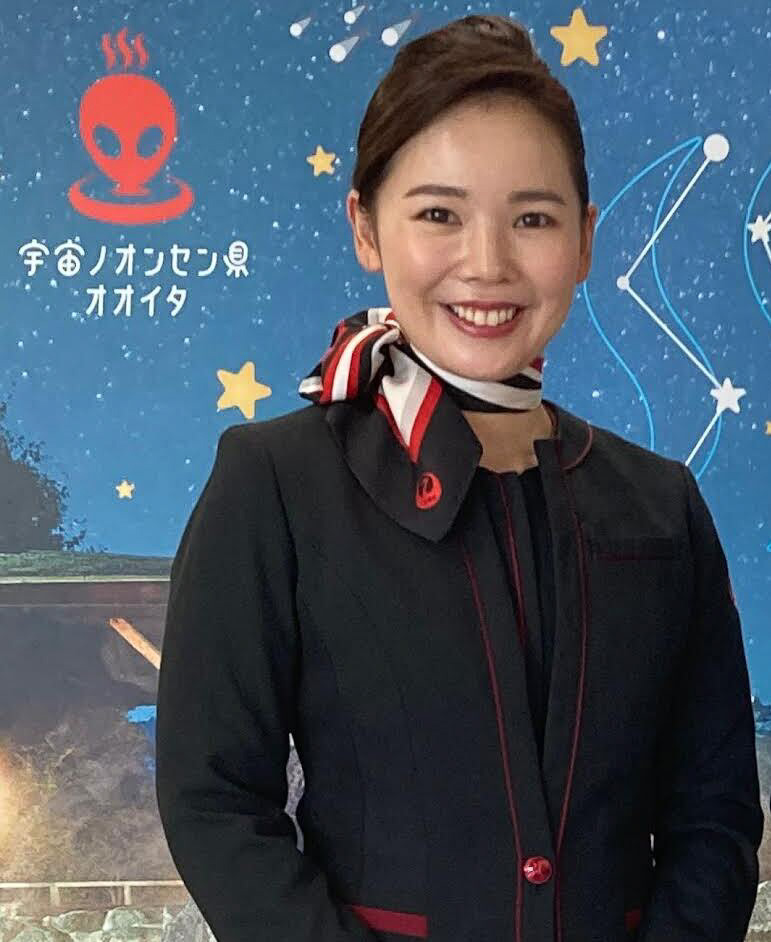 JALふるさとアンバサダーに地域の取り組みを聞いた。回答者は大分県JALふるさとアンバサダーの花島良子さん