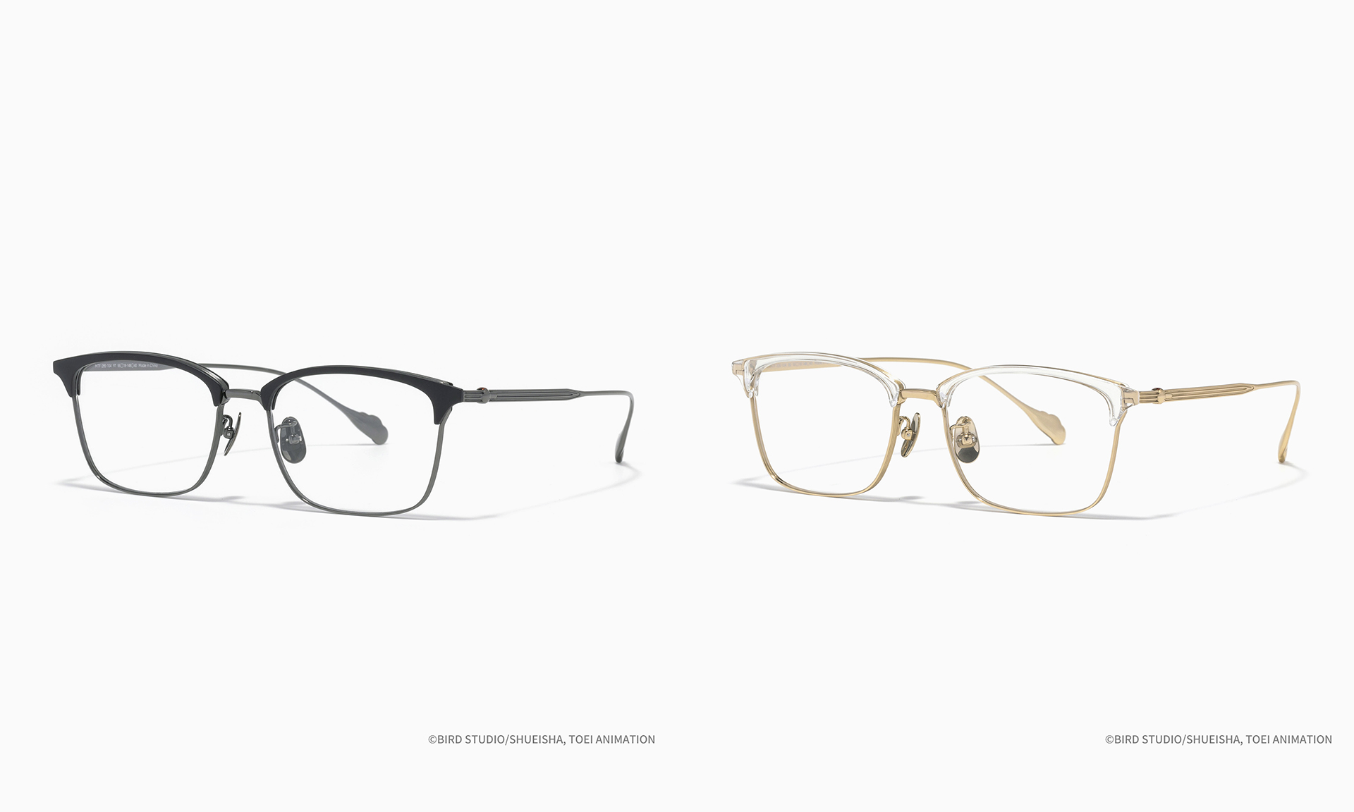 孫悟空モデルのMTF-25S-104 97（左）、MTF-25S-104 00（右）