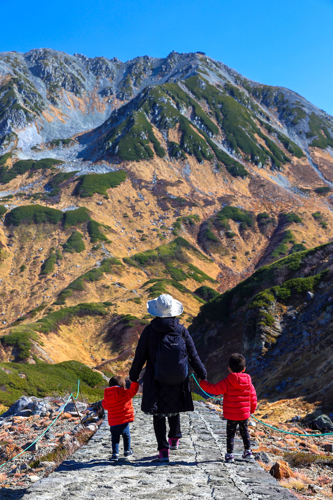 ＃たてくろフォトコン2024年受賞作品　ポートレート賞「アルプス家族物語」