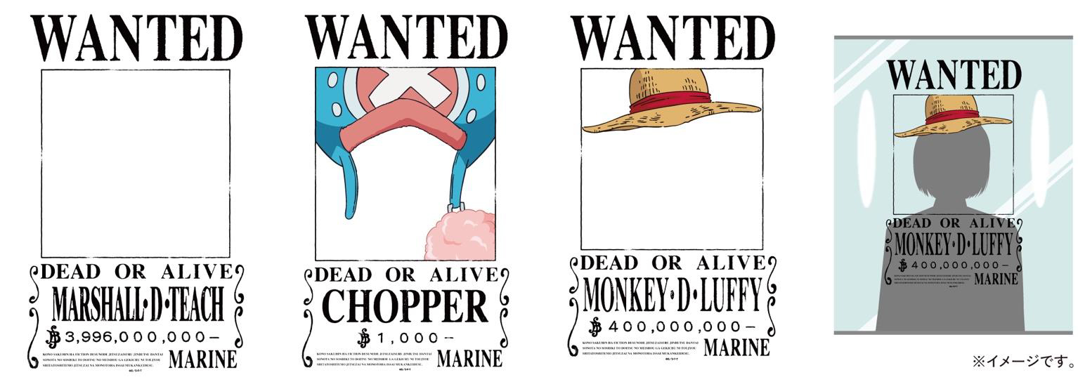 洗面台（一部箇所）は手配書デザインに。左から第1編成、第2編成、第3編成