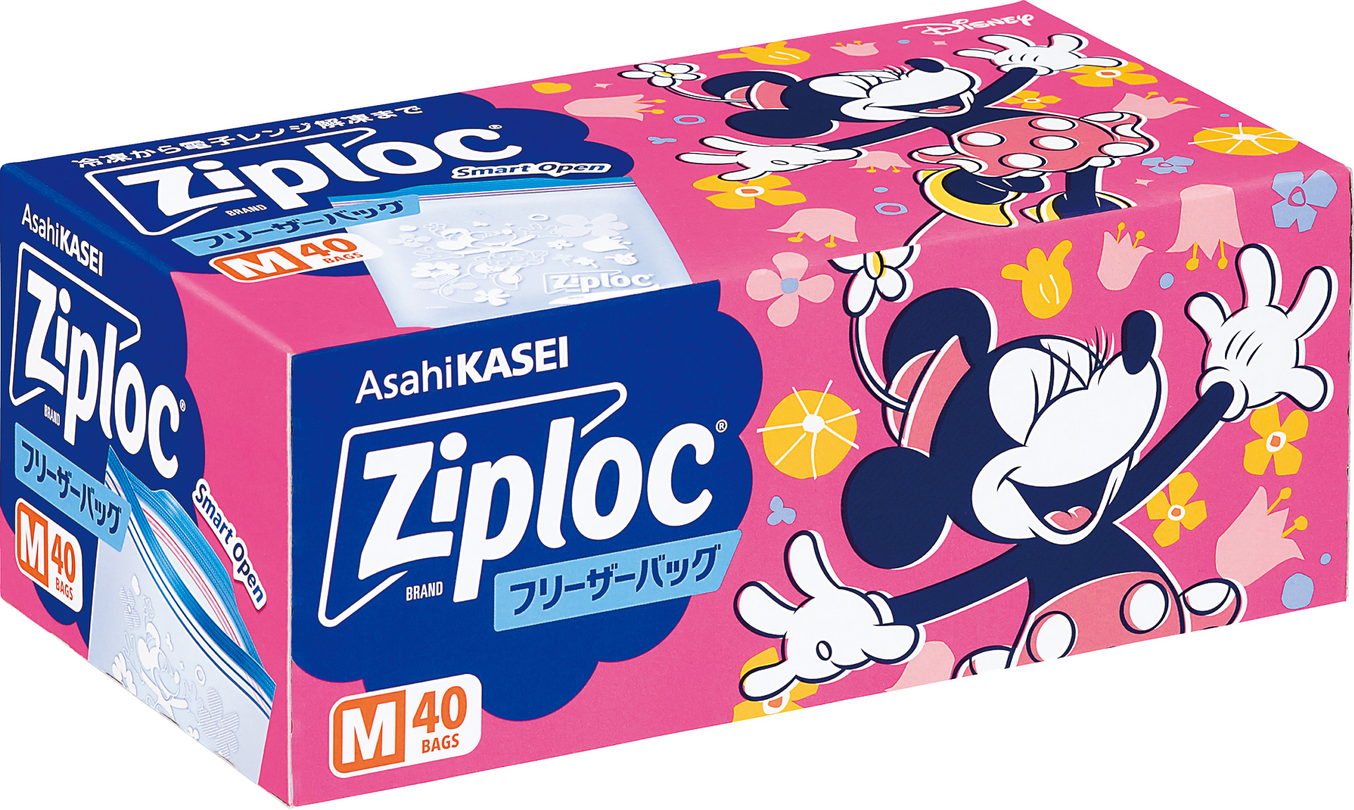 「ジップロック フリーザーバッグ M（40枚入）」