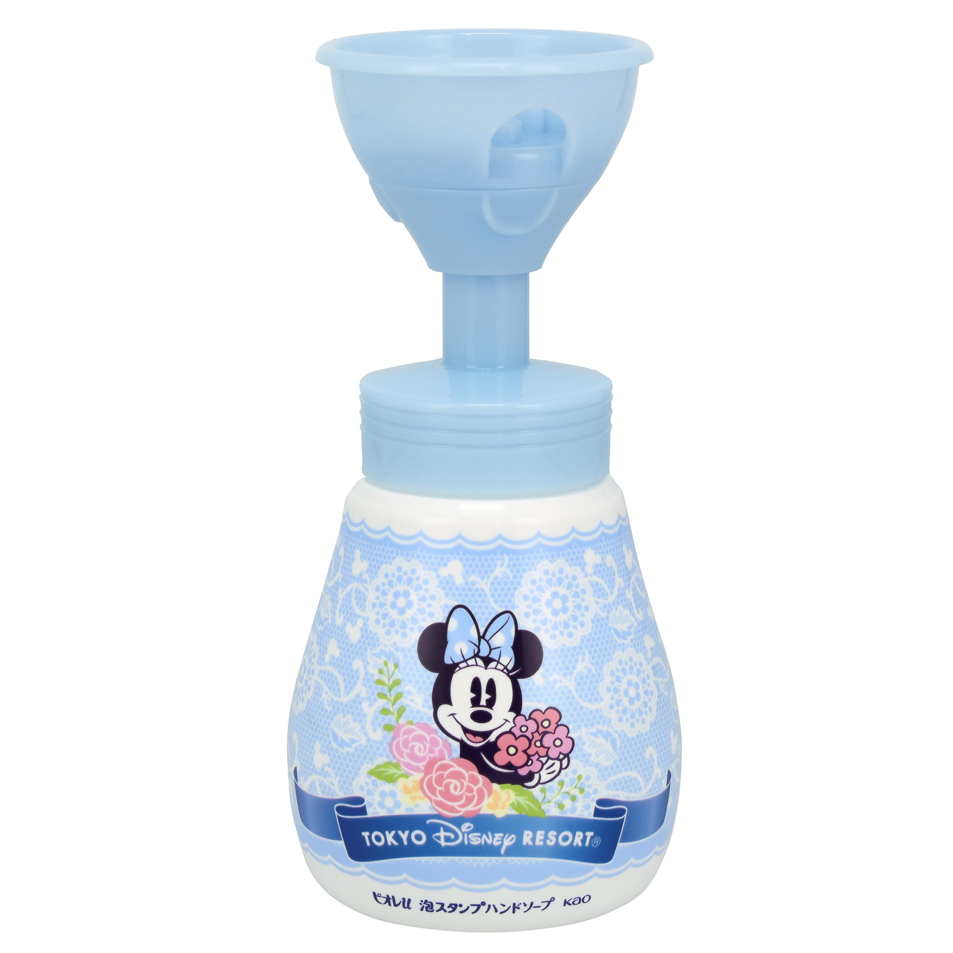 東京ディズニーリゾートの新作「ハンドソープ」（2000円）はミニーシェイプの泡が出てくる