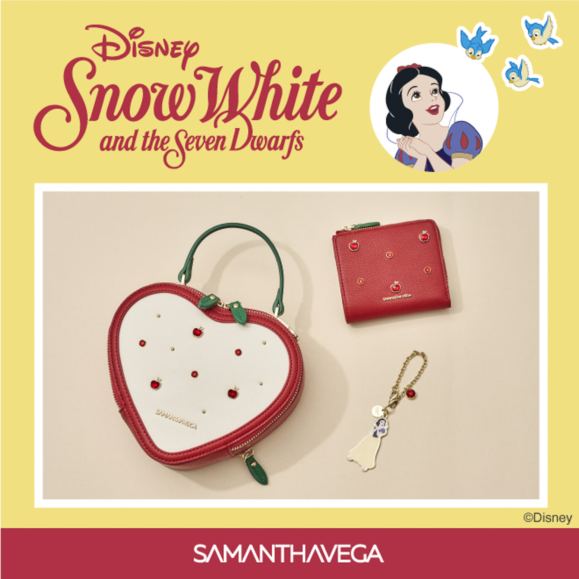 サマンサベガが「白雪姫」コレクションを発売