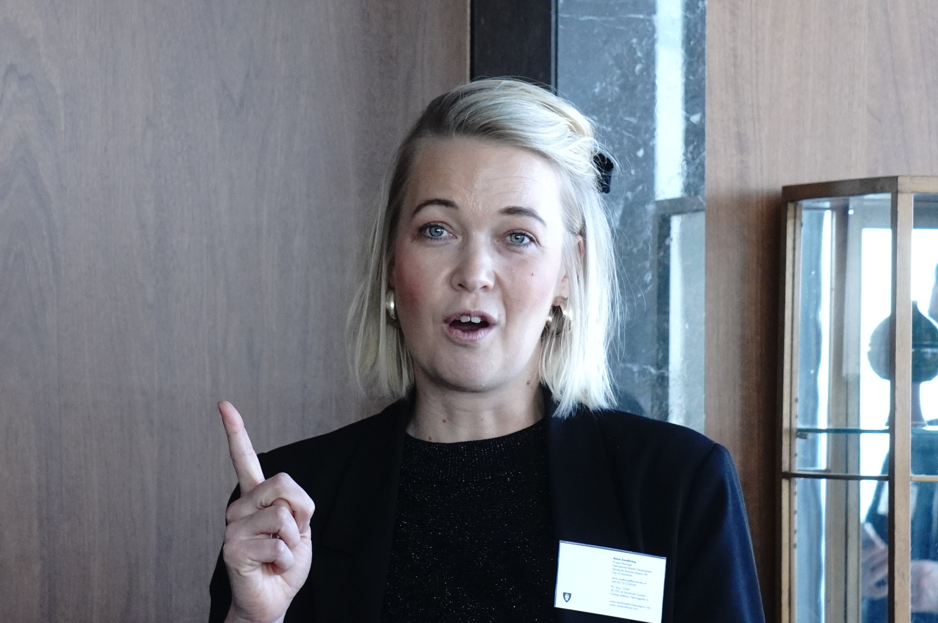 ストックホルム政府観光局のインターナショナル・マーケット・ディベロップメント プロジェクト・マネージャーのAnna Swalbring氏