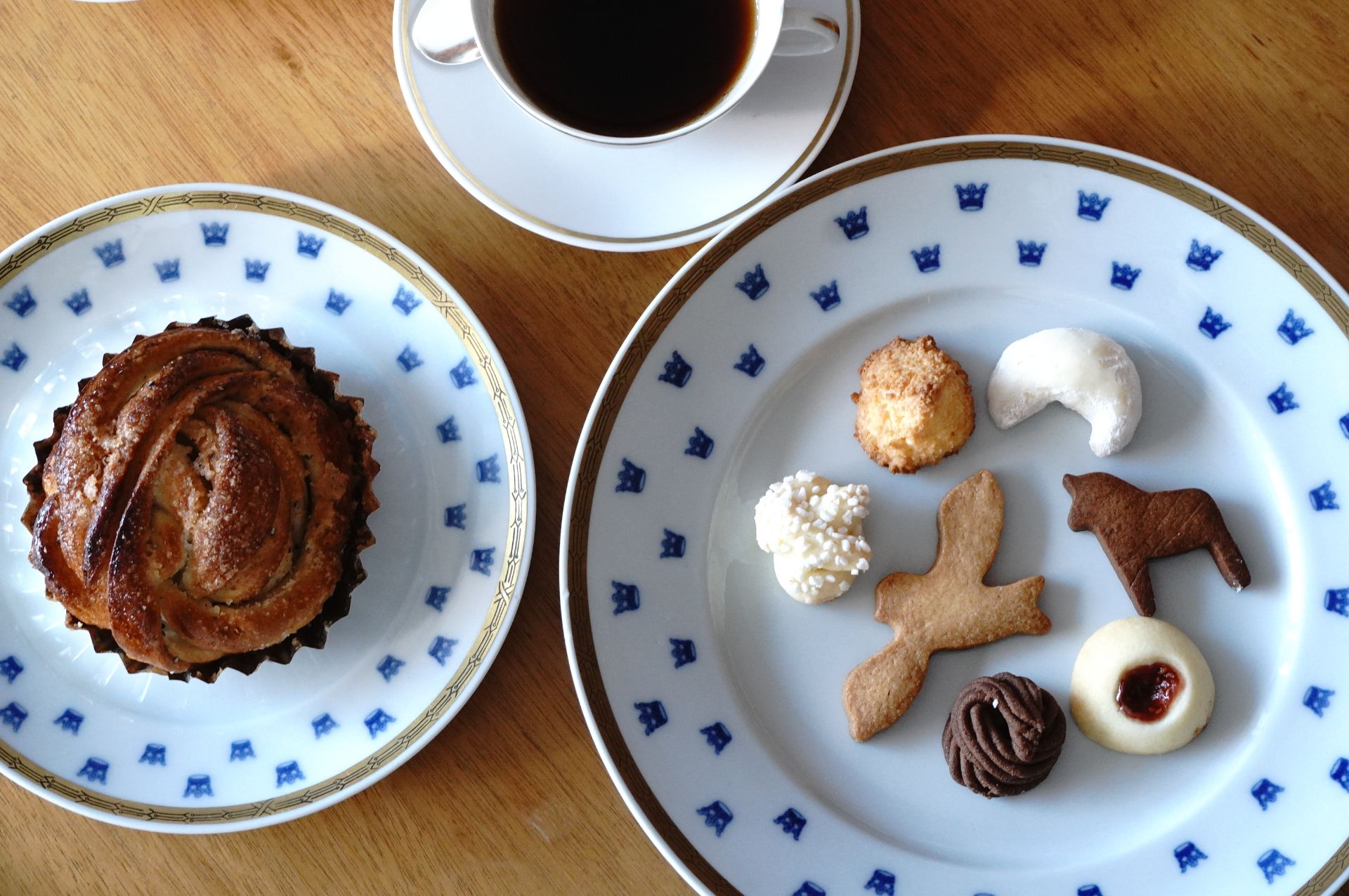 会場ではスウェーデンのコーヒーブレイク文化「FIKA」にちなみ、シナモンロールなども振る舞われた