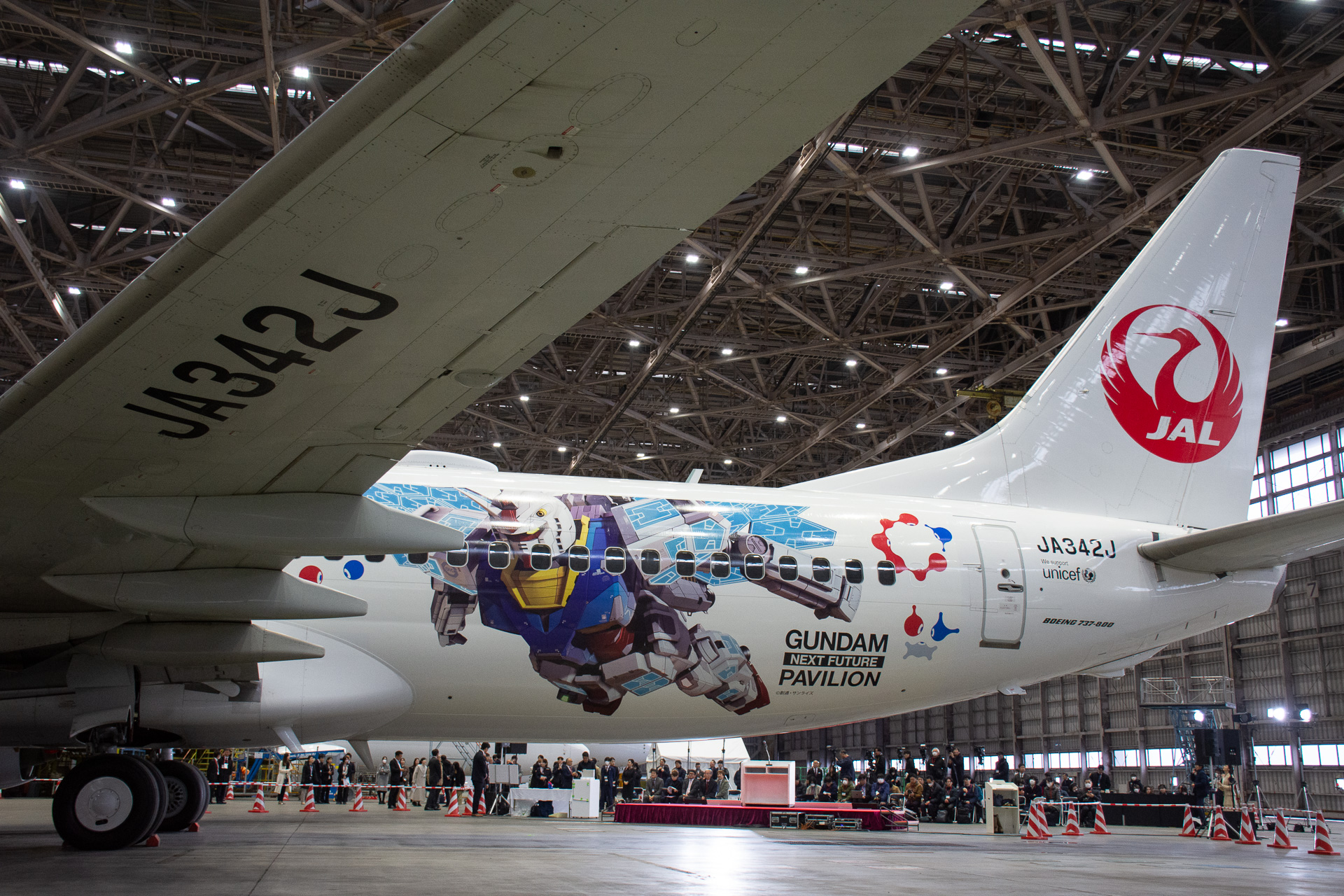 「JALガンダムJET」を就航