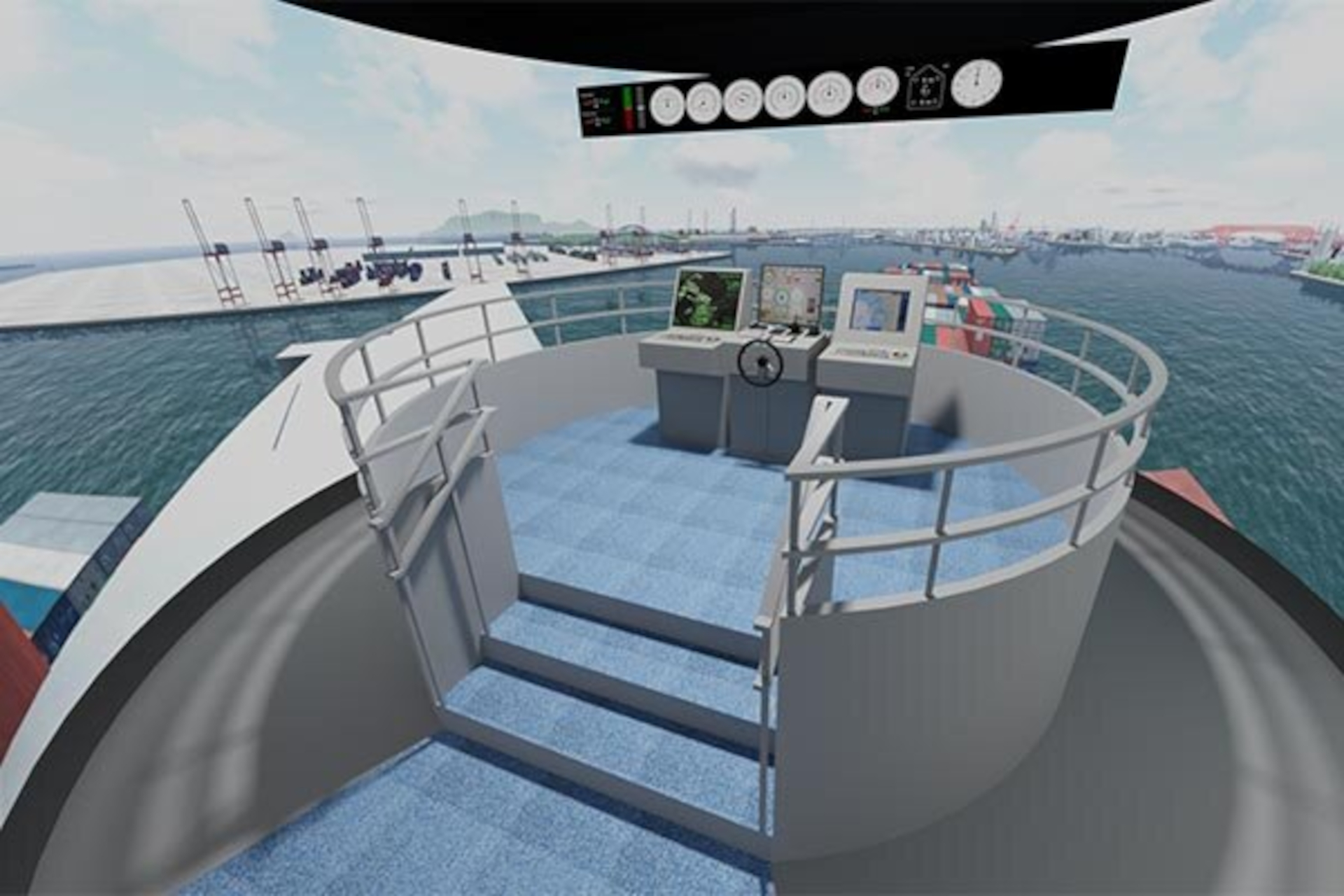 操船シミュレータ