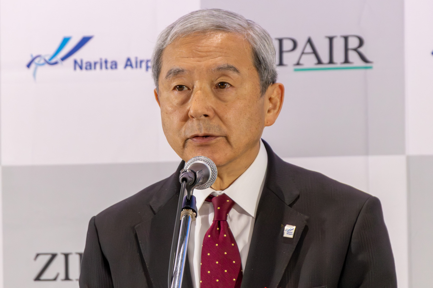 成田国際空港株式会社 代表取締役社長 田村明比古氏