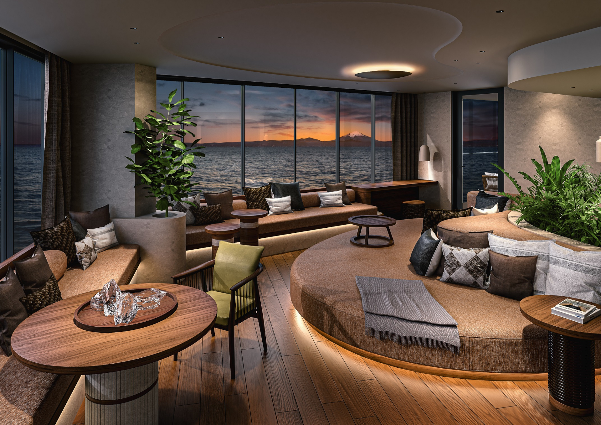 ふふブランド10施設目となる「ふふ 城ヶ島 海風のしらべ」は初のリゾート地。写真は客室例