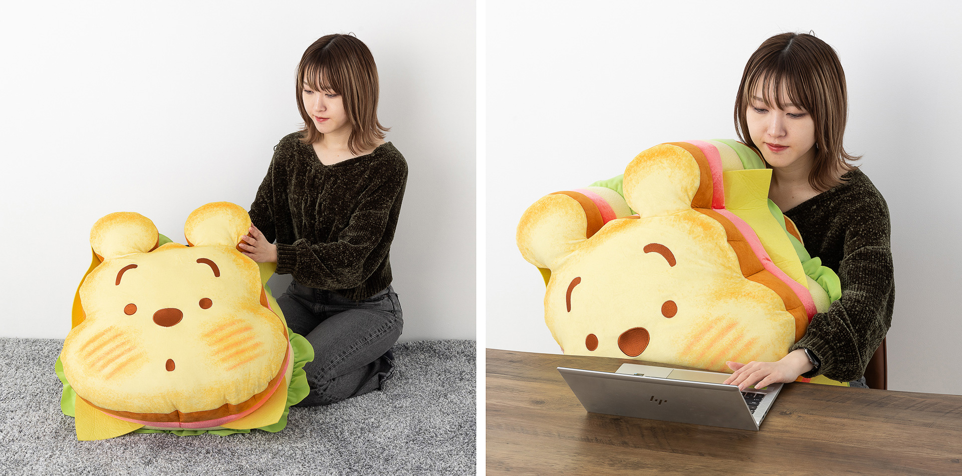 抱きしめたりと癒され度もMAX