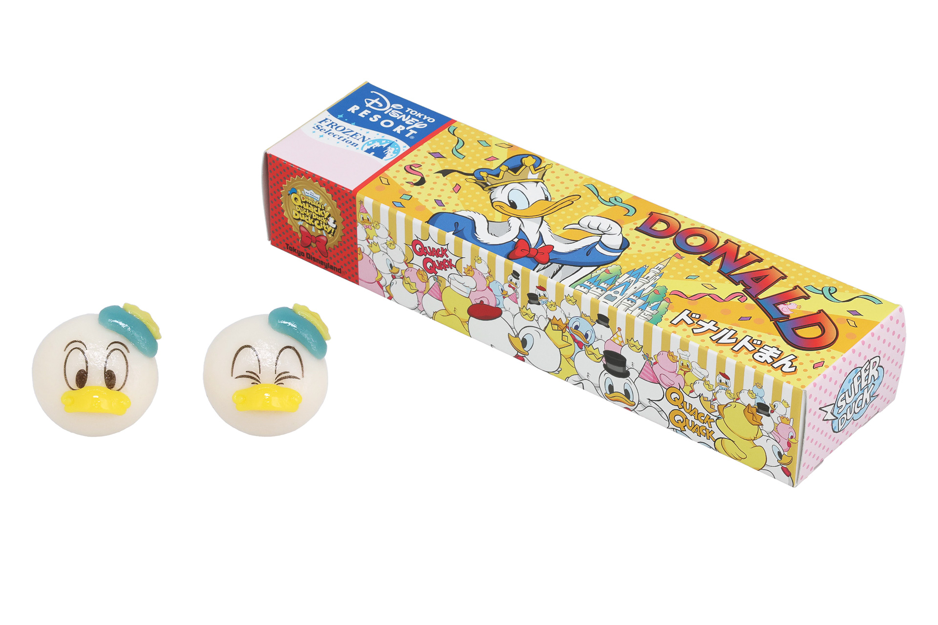 「ドナルドまん」のパッケージもしっかりかわいい！