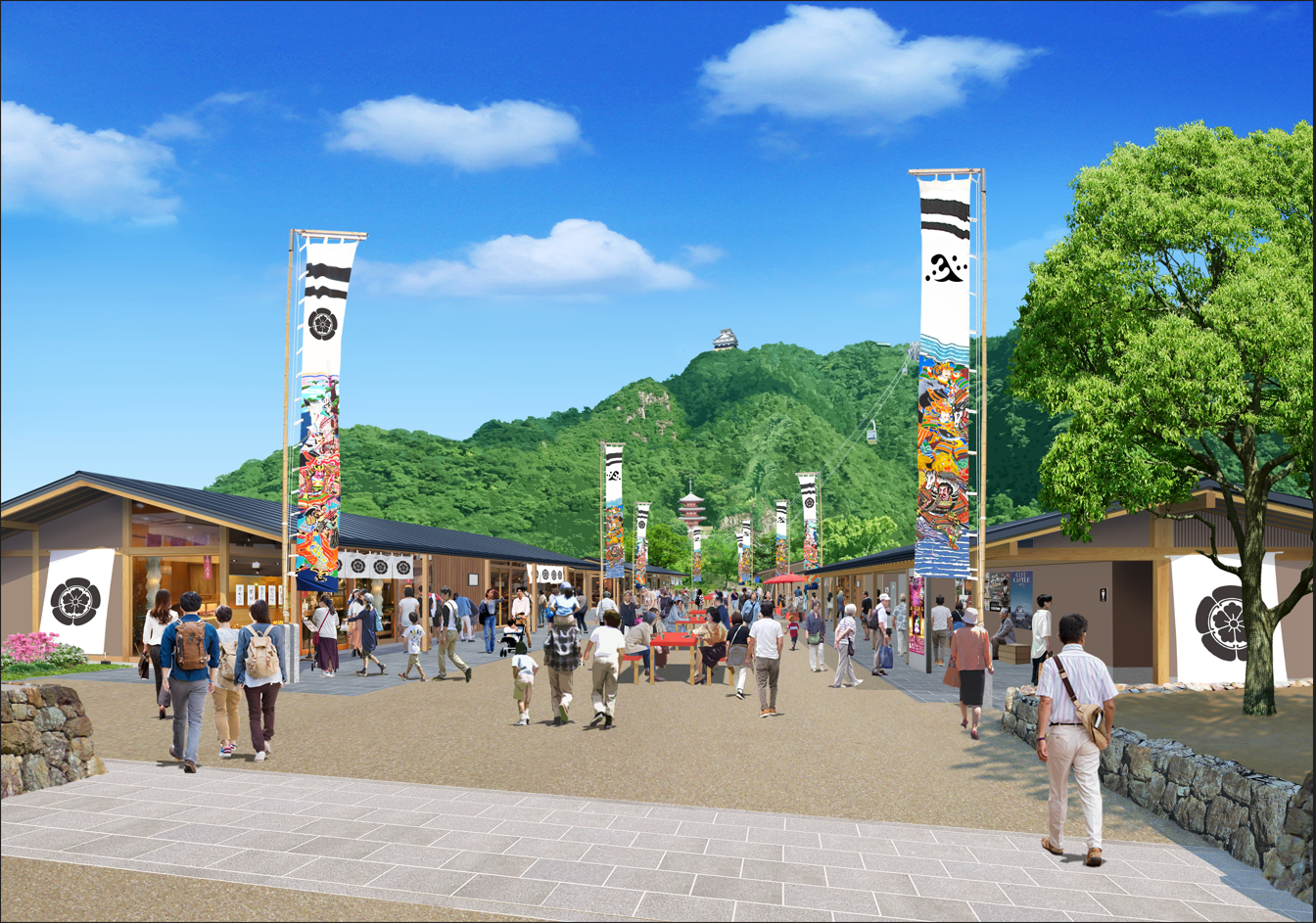 4月26日に開業する「岐阜城楽市」