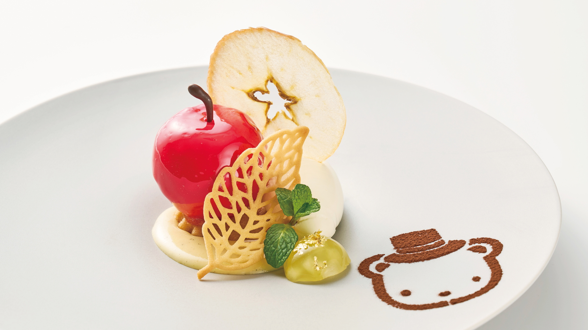 コラボ限定デザートプレートでおもてなし