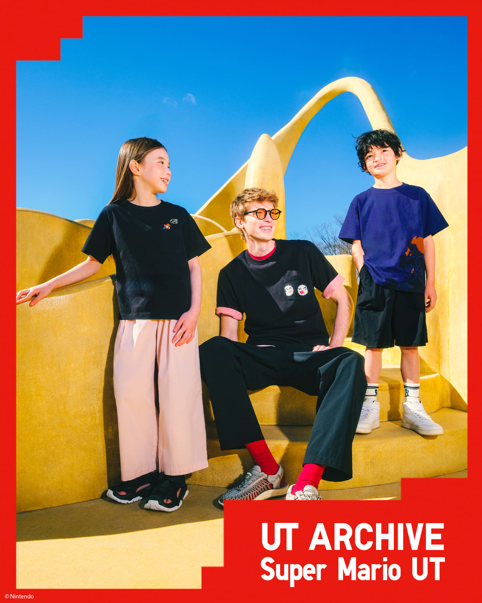 レジャーやアウトドア、テーマパークなどのお出かけにも親子でリンクコーデ