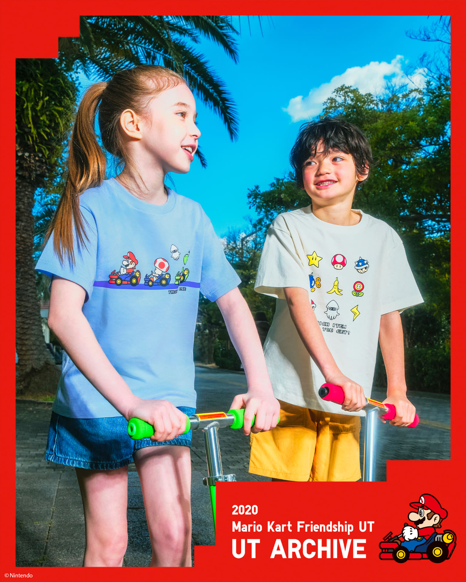 レジャーやアウトドア、テーマパークなどのお出かけにも親子でリンクコーデ