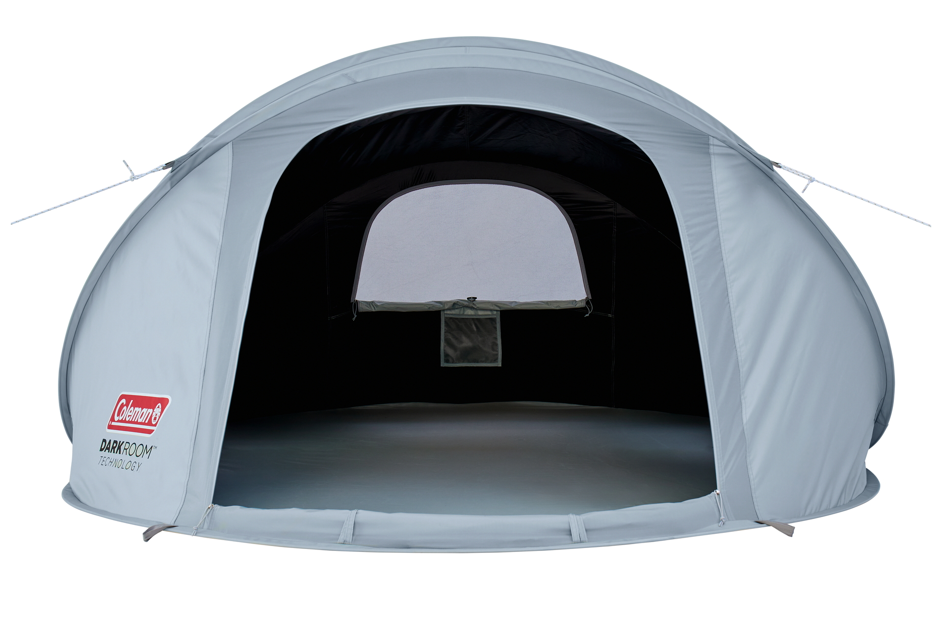 光を室内に取り込める大きく開くメッシュウィンドウ付き