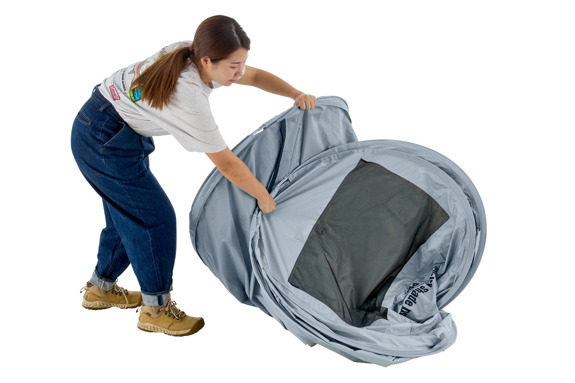 ポップアップ式で設営・撤収が簡単