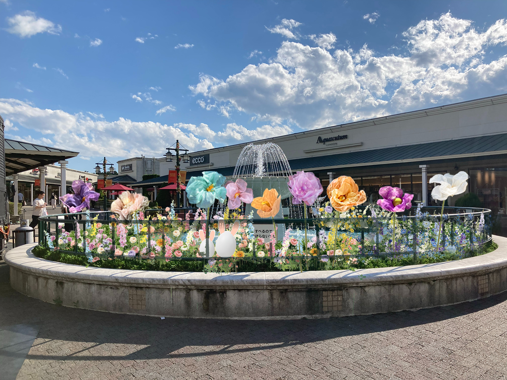 イースター装飾やエッグハントイベントも（りんくう/土岐/神戸三田）