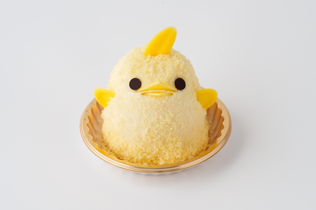 通常のぴよりん（正面・断面）