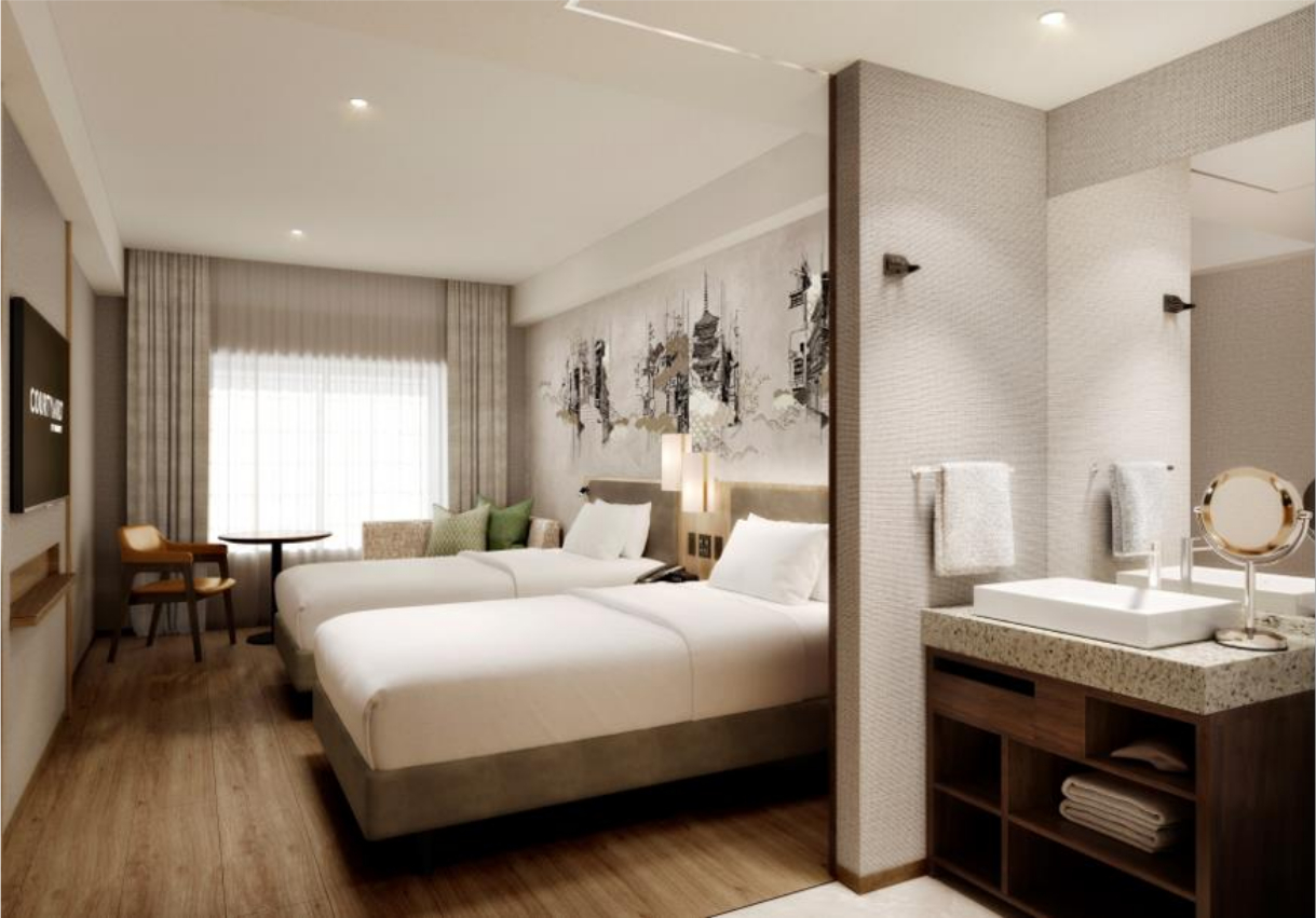 ゲストルーム（ツイン29m<span class="em sup">2</span>）