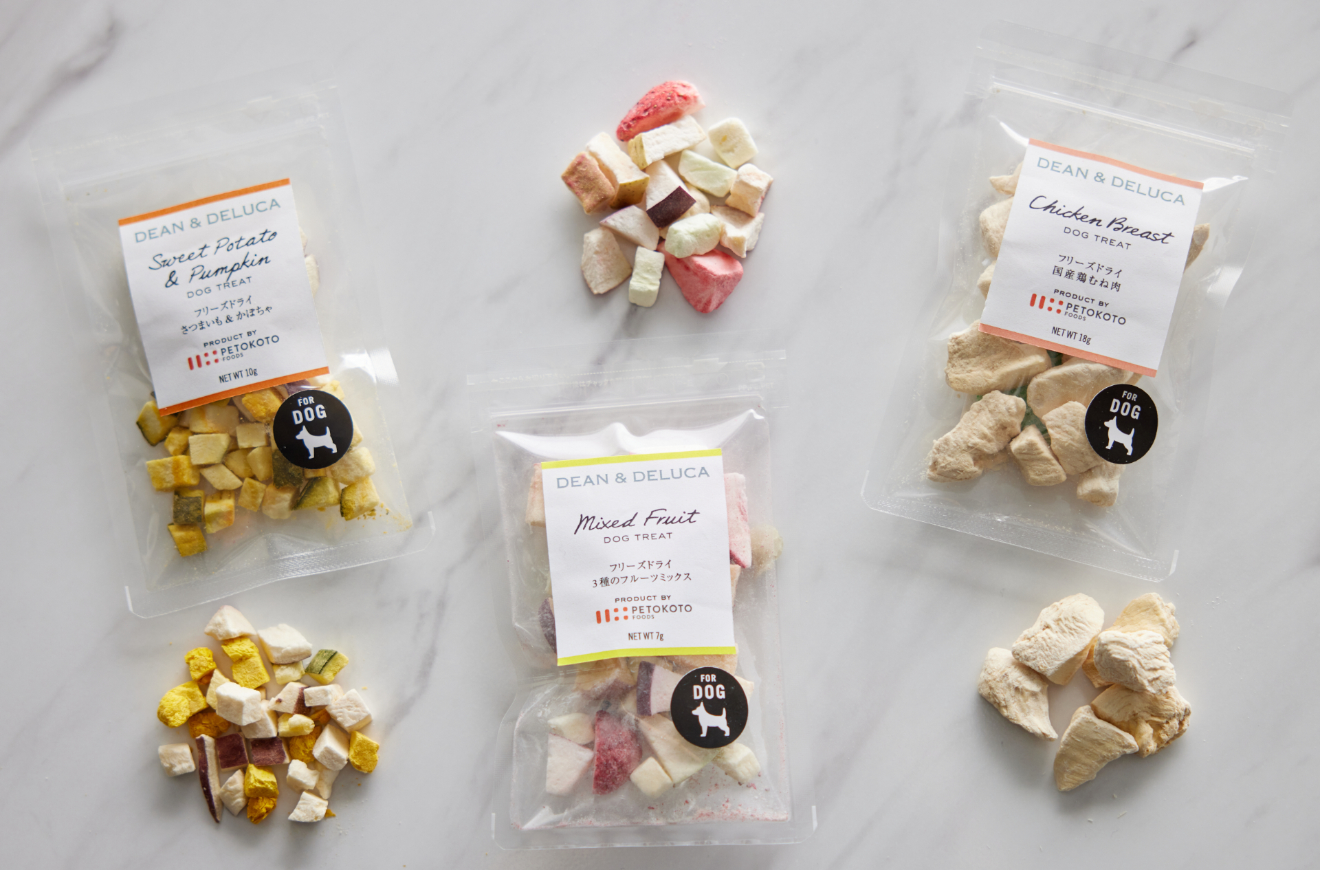 サクサク食感をたのしむフリーズドライ加工のおやつ