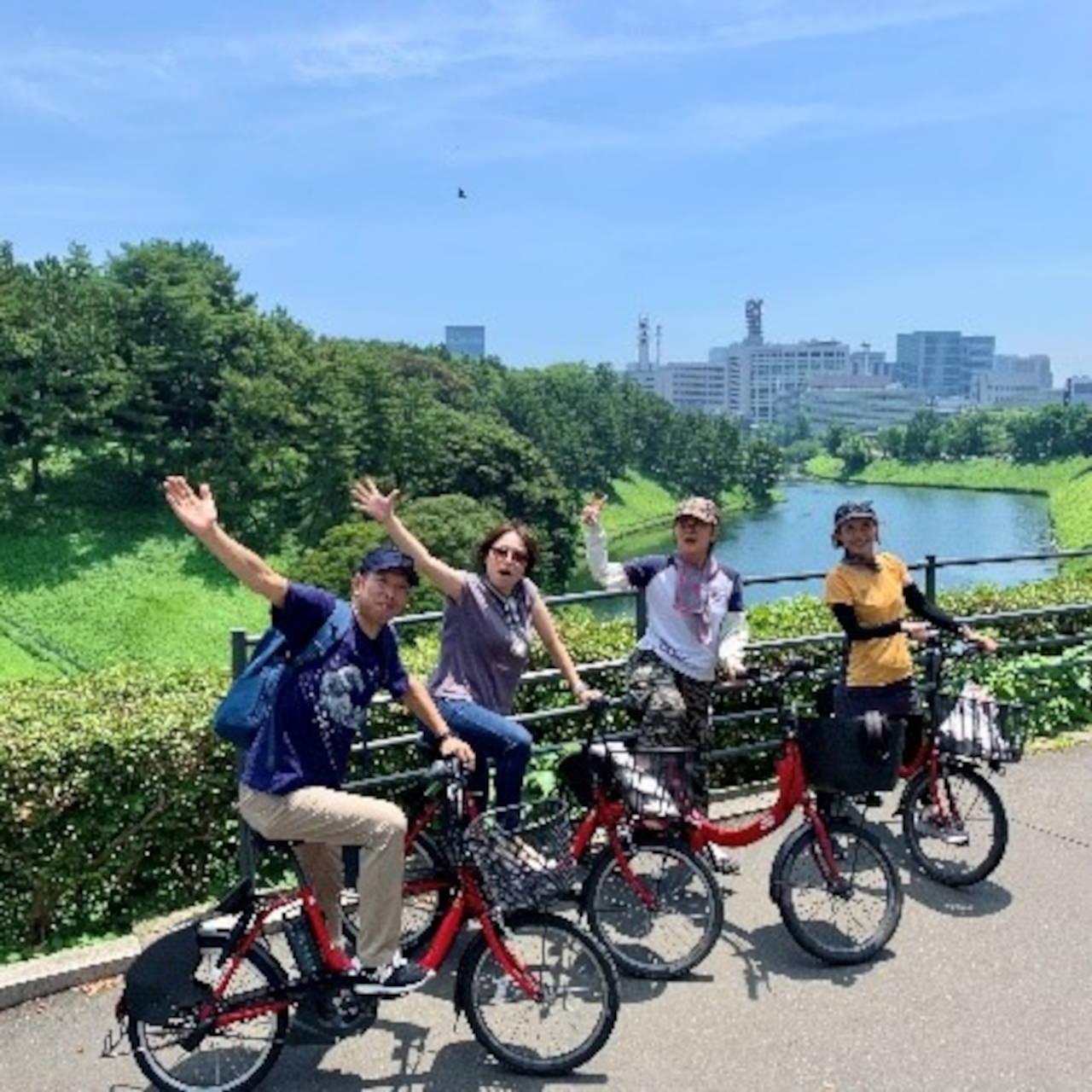 今年は初のさくらサイクルツアーも開催