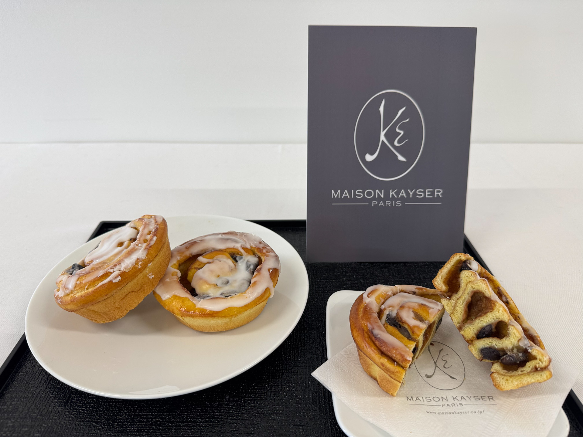 とても美味しい「銀不老豆のシナモンロール」ぜひご賞味ください！