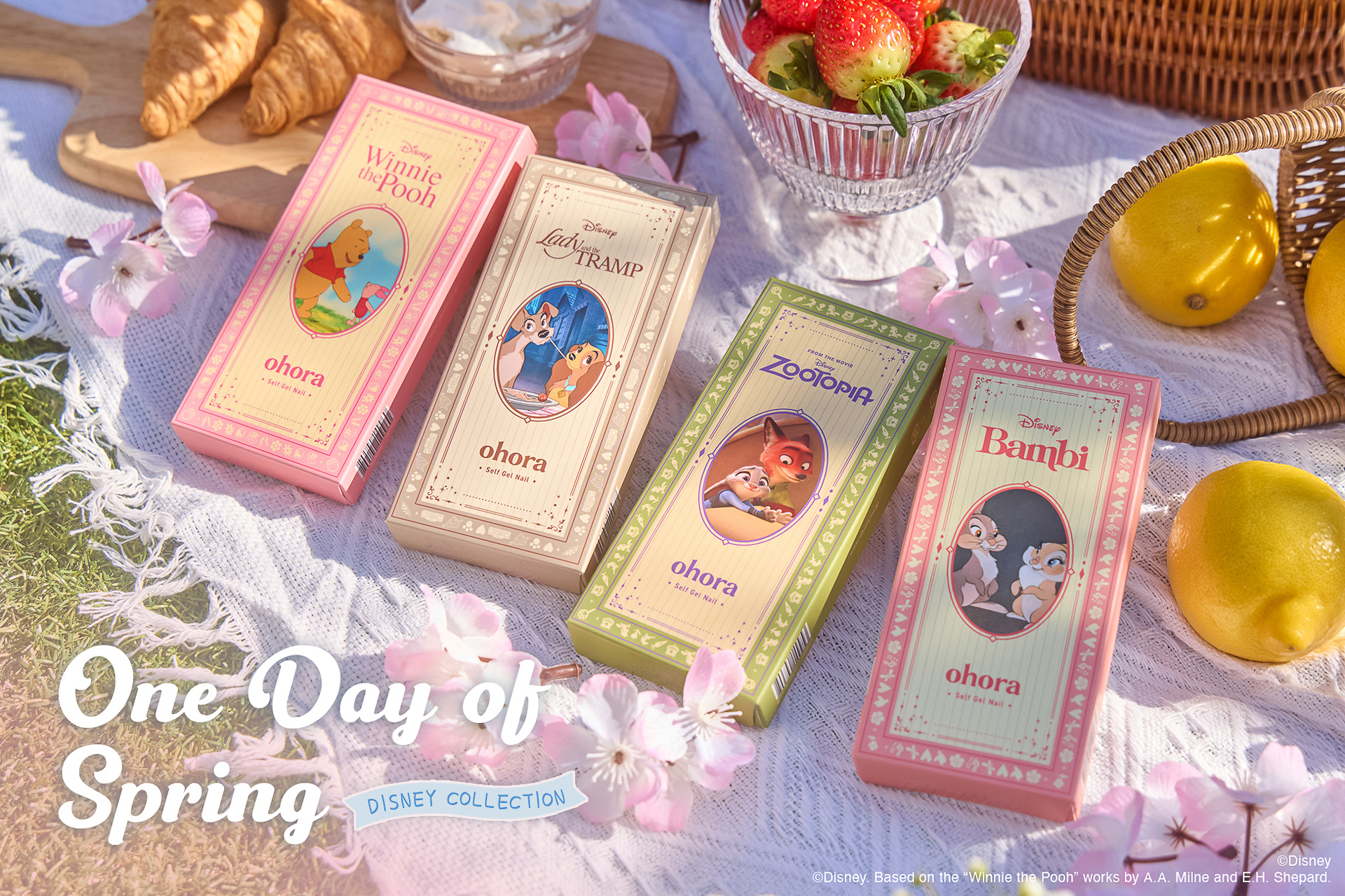 oharaから「ズートピア」や「バンビ」デザインの新作