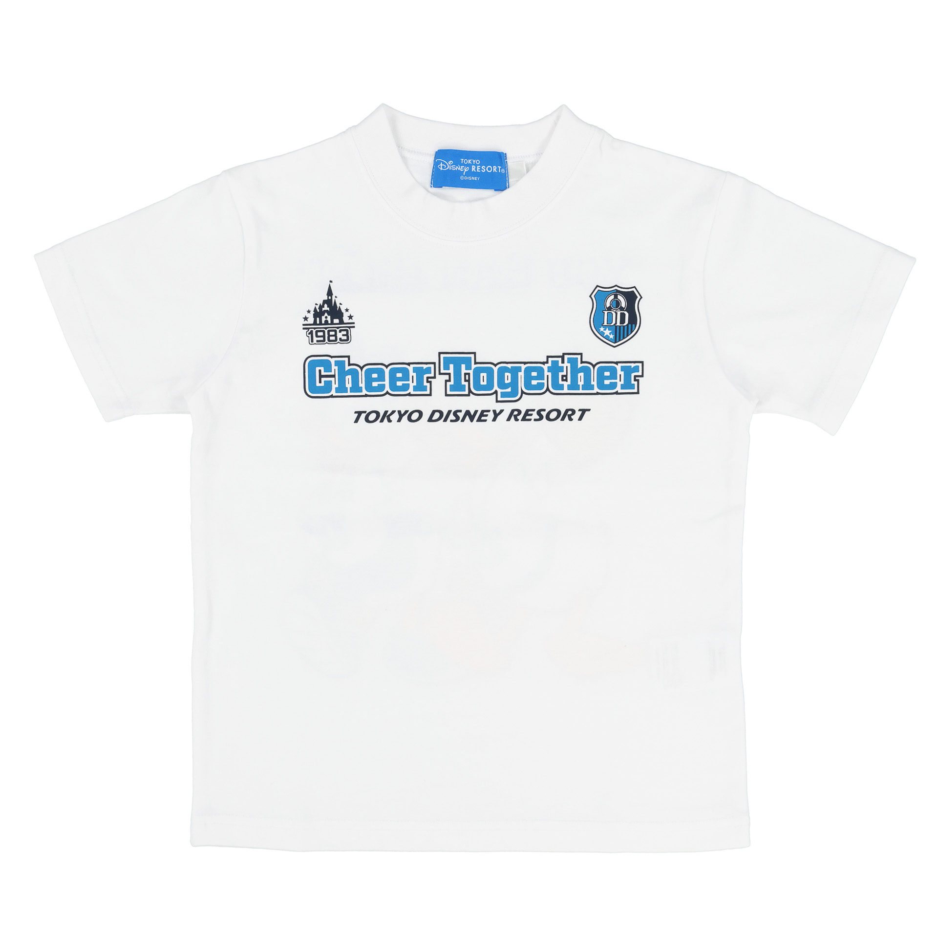 ドナルドダックとデイジーダックのペア「Tシャツ」（ベビー 2800円、100～120 2300円、130～150 2600円、S～LL 2900円）