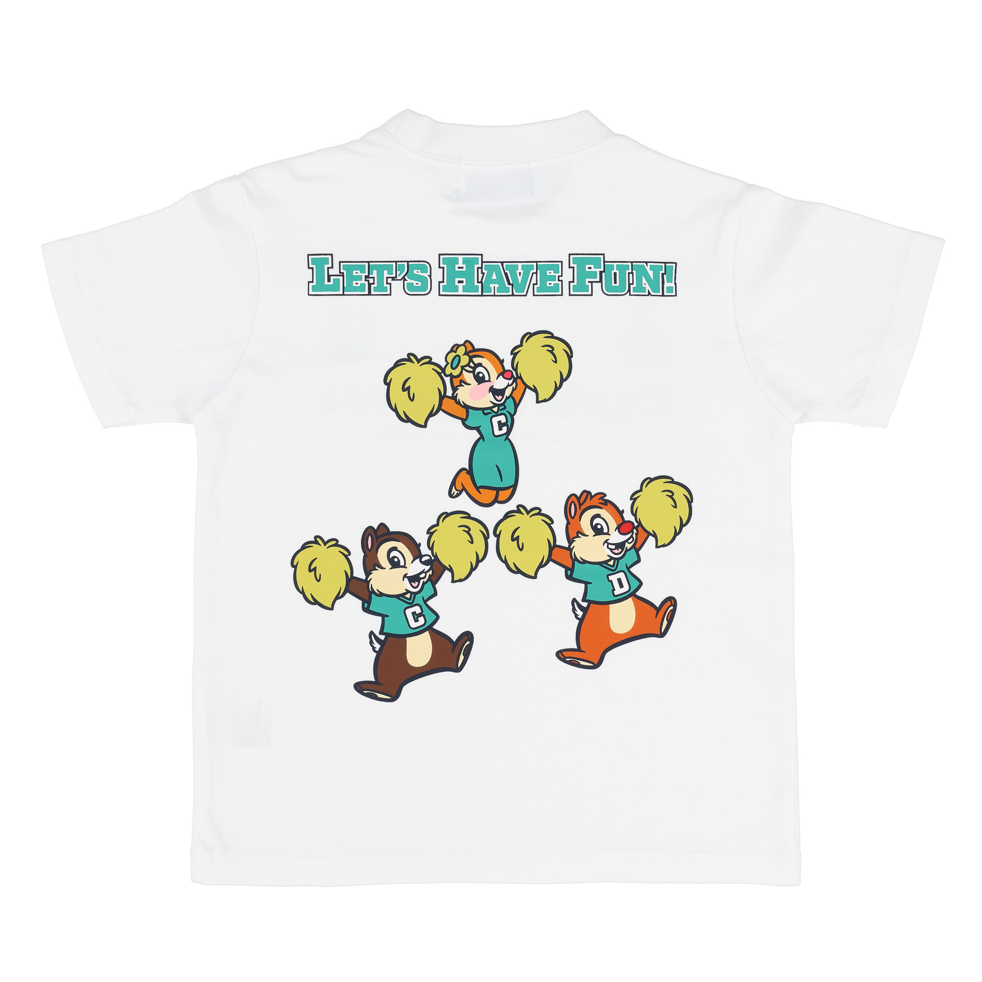 チップとデール、クラリスたちが応援する「Tシャツ」（ベビー 2800円、100～120 2300円、130～150 2600円、S～LL 2900円）