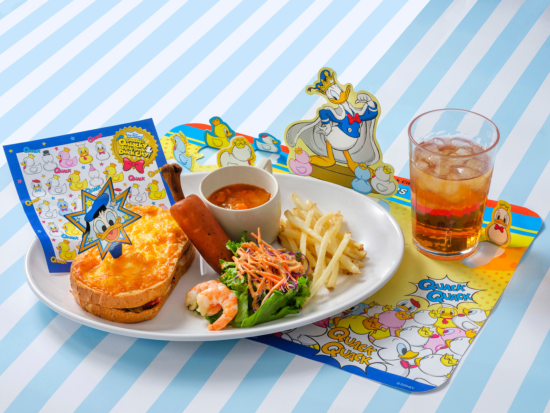 東京ディズニーランドでは「ディズニー・パルパルーザ」第4弾開催に合わせてドナルドメニューが一挙発売