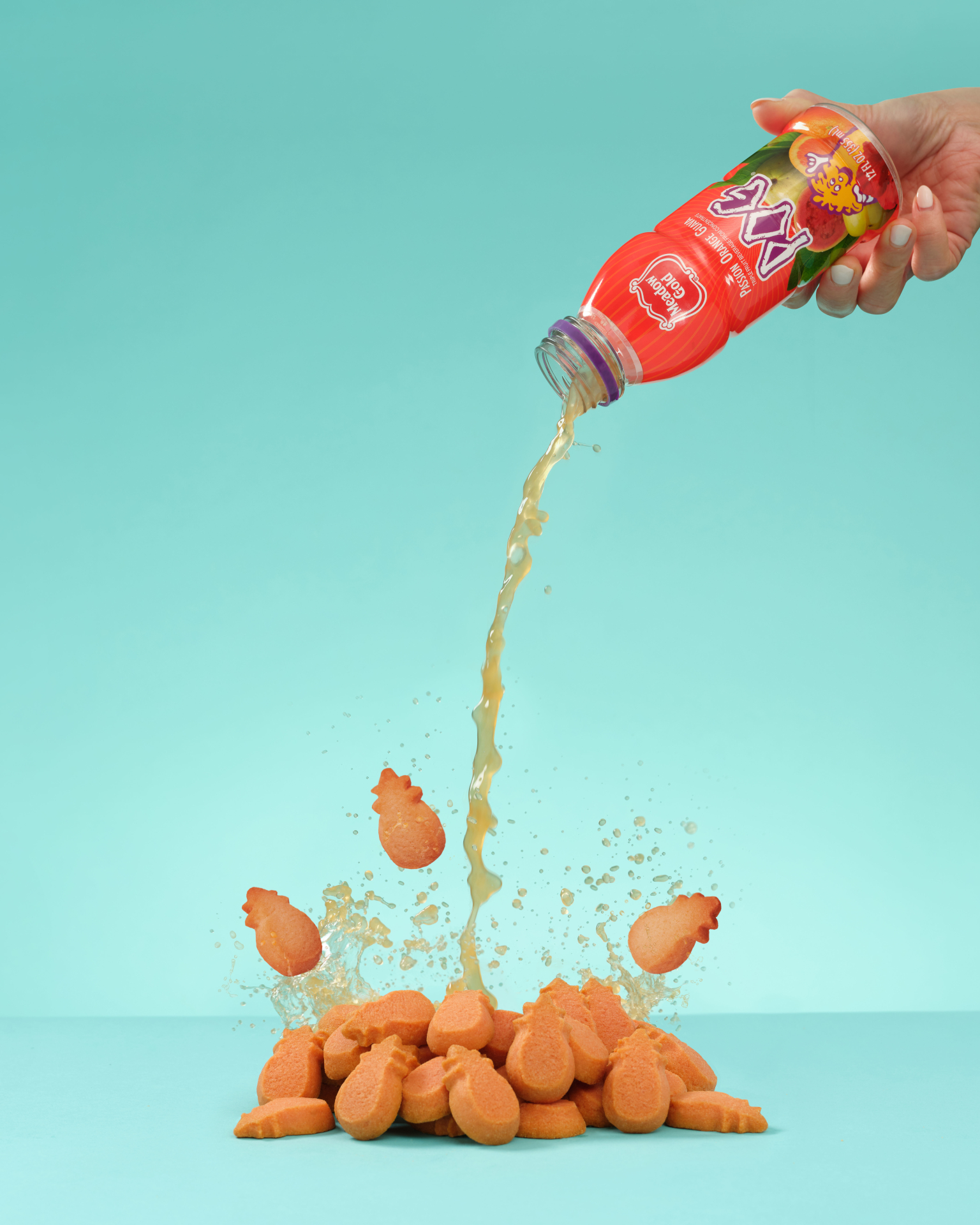 パイナップル、オレンジ、グアバからなる甘くてちょっぴり酸味のある味