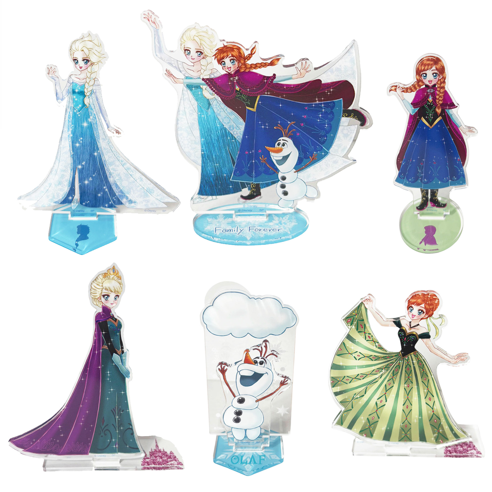 「ブラインドアクリルスタンド/全6種」（各990円）