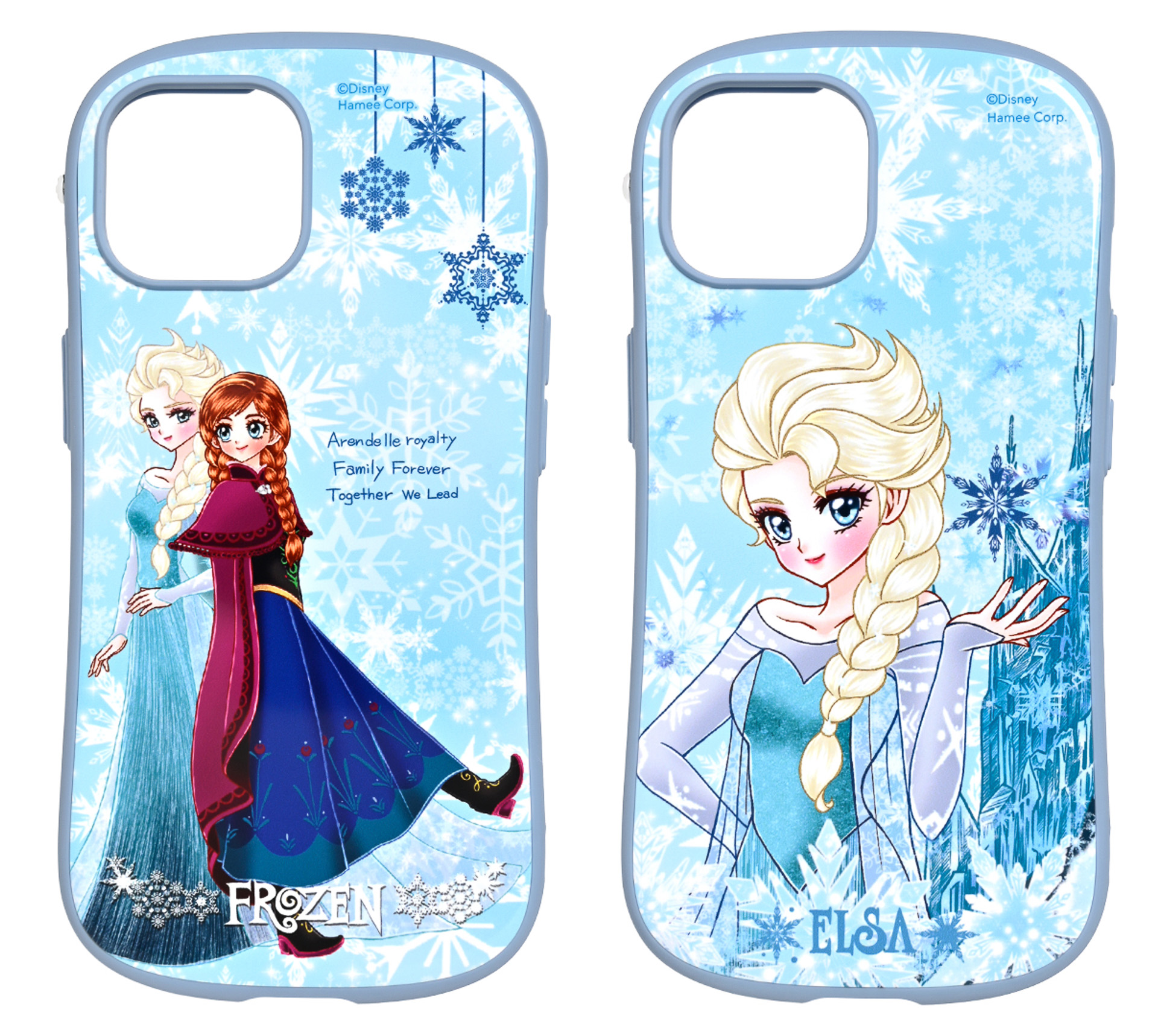 「iFace First Class MagSynq ケース ペールブルー」（各5280円）