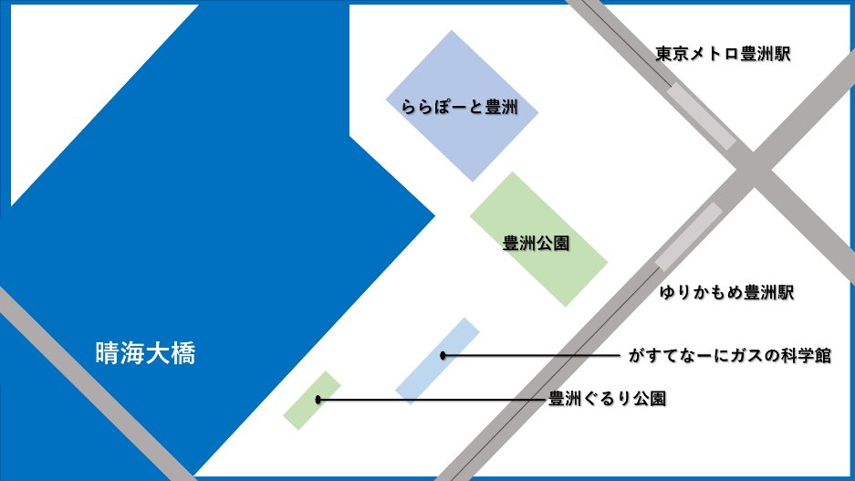 豊洲公園周辺地図