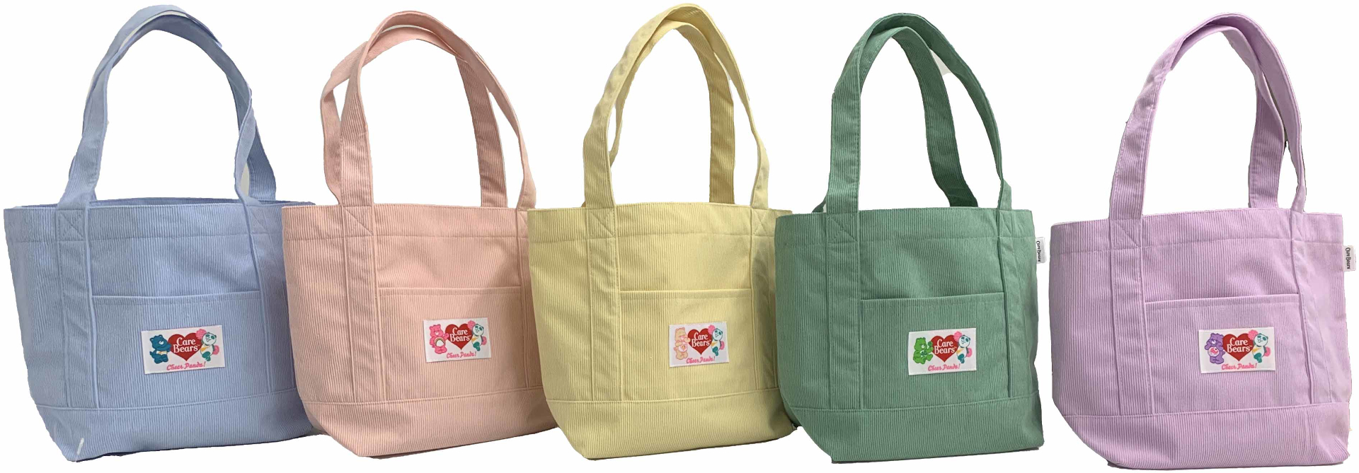 ケアベア×チアパンダ コーデュロイバッグ