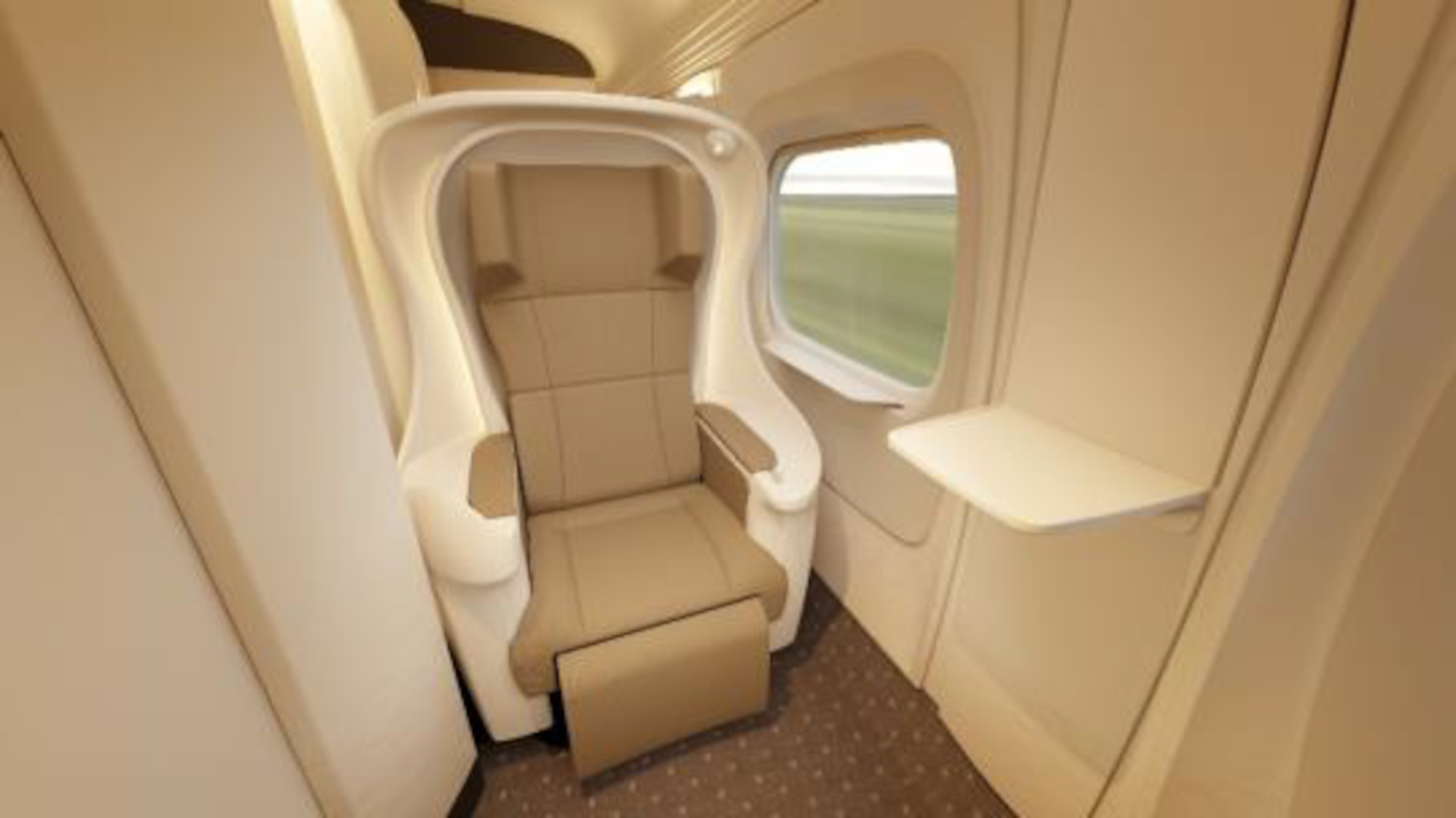 東海道新幹線に上級クラス座席「半個室タイプ」導入決定