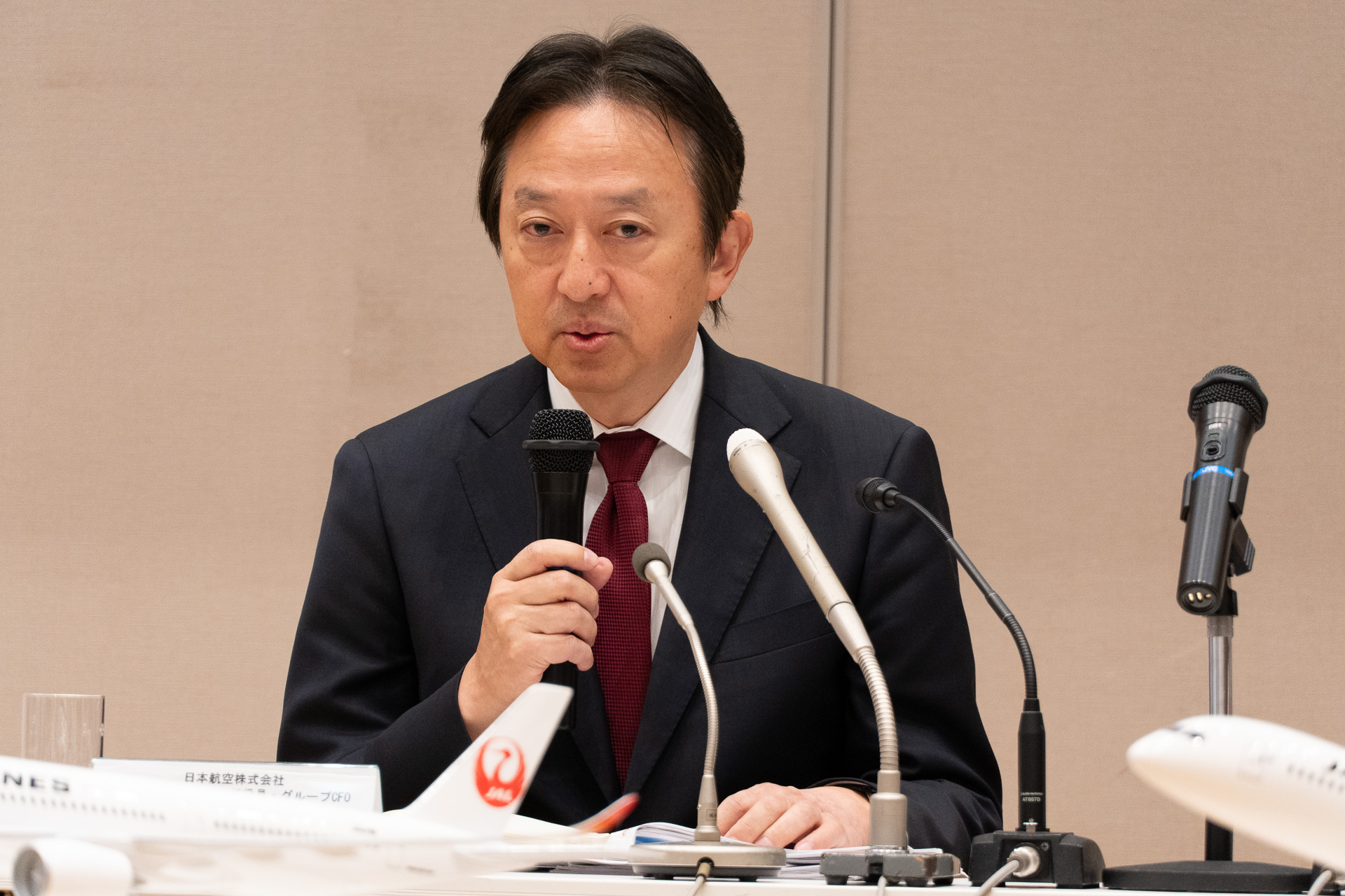 日本航空株式会社 代表取締役副社長 グループCFO 斎藤祐二氏
