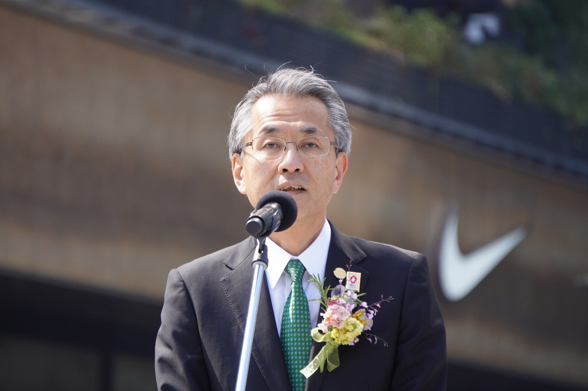梅田の新ランドマーク「グラングリーン大阪 南館」が開業。写真は三菱地所株式会社 代表執行役 執行役社長 中島篤氏