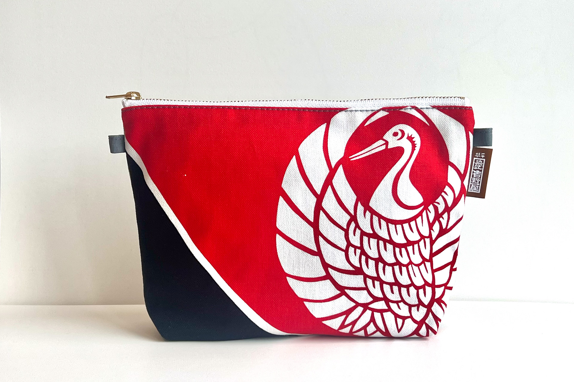 JALオリジナル 旧金毘羅大芝居「金丸座」座紋ポーチ