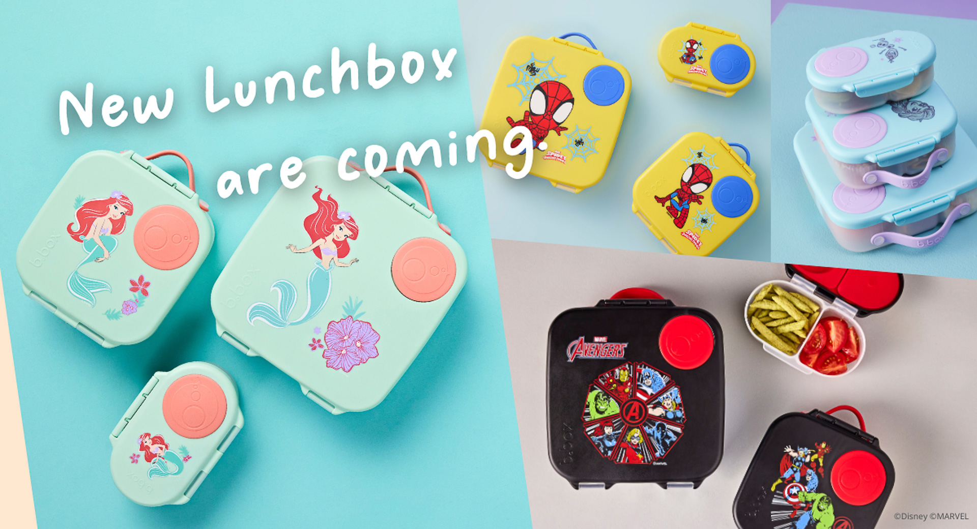 ディズニーデザインのランチボックスが発売