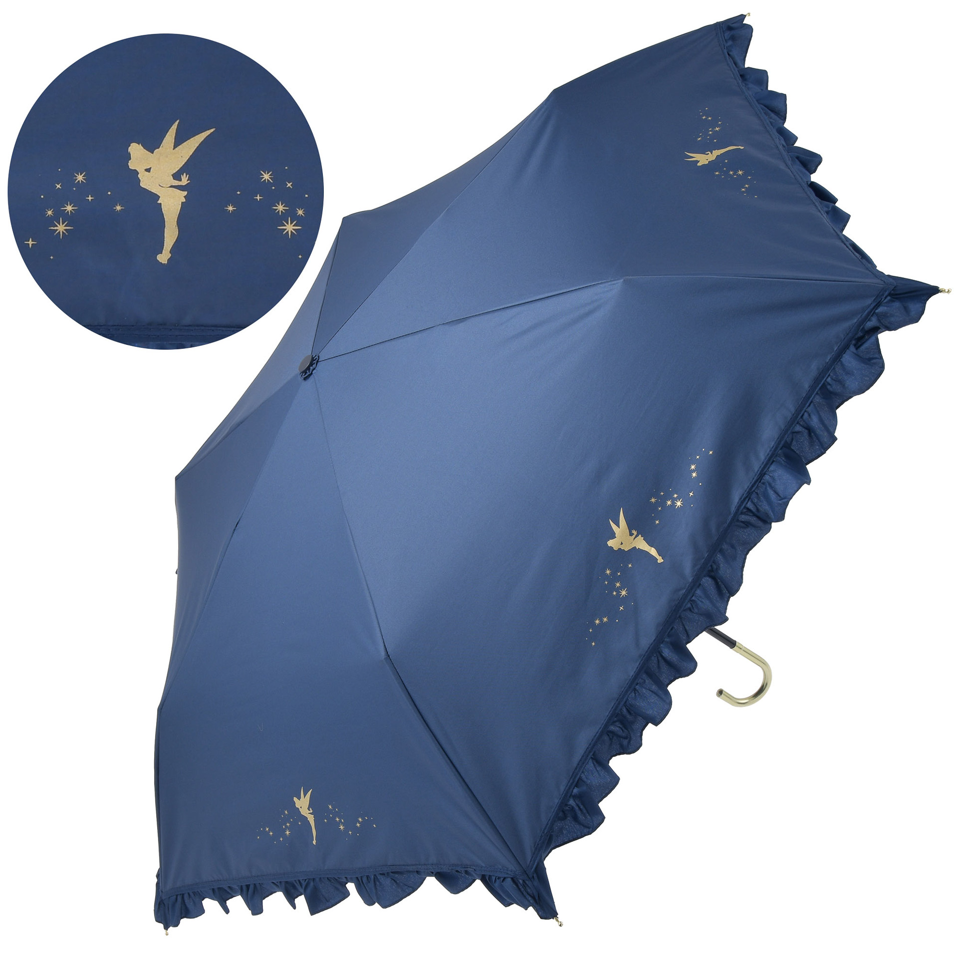 「折りたたみ傘＜ティンカー・ベル＞」（4000円）